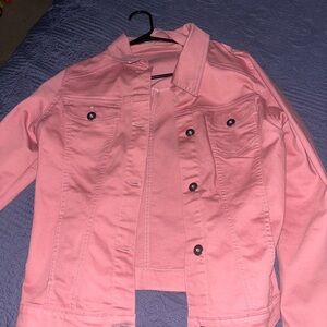 Wrangler Pink Jean Jacket